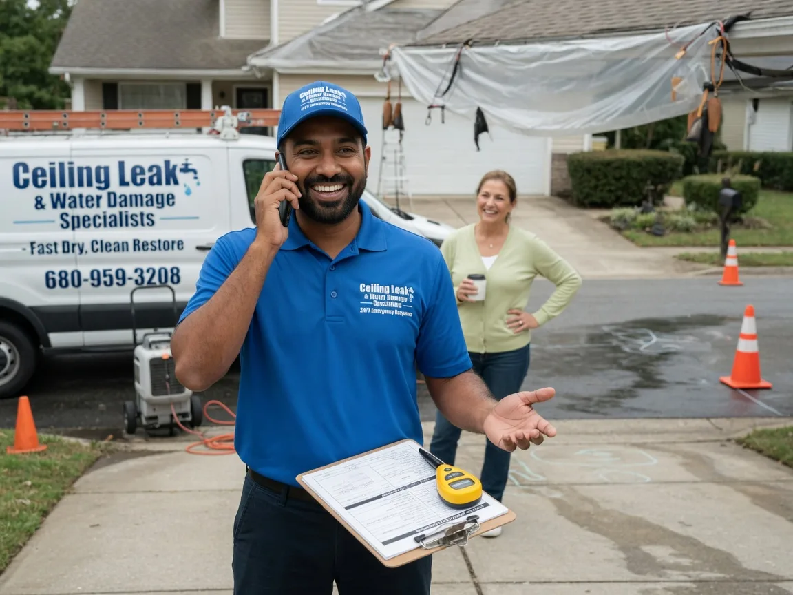 Ceiling Leak Cleanup Shelton, WA FAQs